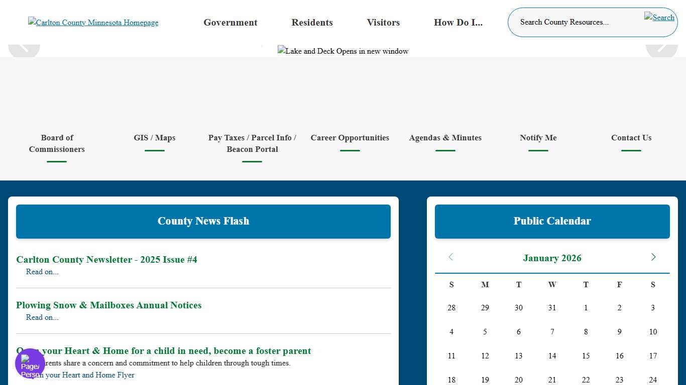 Carlton County, MN Official Website